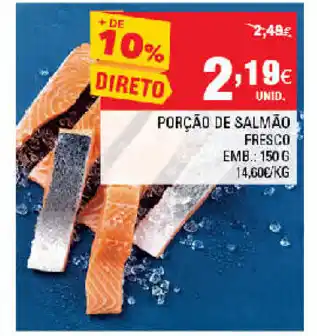 Continente Poção de Salmão Fresco 150g promoção