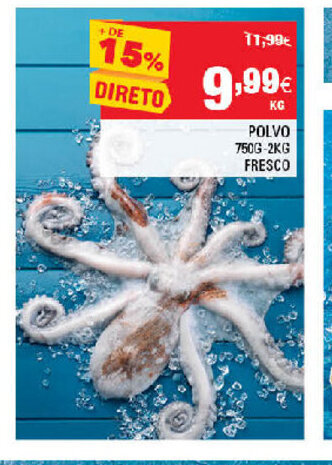 Continente Polvo 750g-2kg Fresco promoção