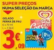 E.Leclerc Gelado perna de pau promoção