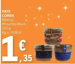 E.Leclerc Coren - pate coren promoção