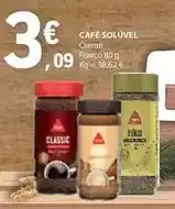 E.Leclerc Classic - café solúvel promoção