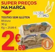E.Leclerc Tostas sem gluten promoção