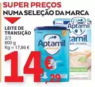 E.Leclerc Aptamil - leite de transição promoção