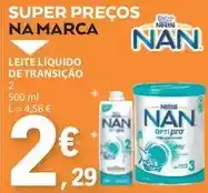 E.Leclerc Nestle - leite liquido de transição promoção