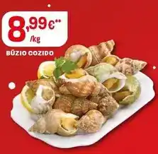 Intermarché Buzio cozido promoção