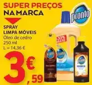 E.Leclerc Pronto - spray limpa móveis promoção