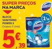 E.Leclerc Domestos - bloco sanitario power 5 promoção