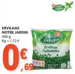 E.Leclerc Notre jardin - ervilhas promoção