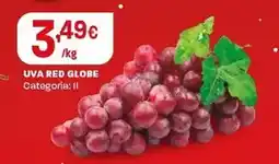 Intermarché Uva red globe promoção