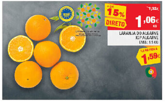 Continente Laranja do Algarve IGP 1.5kg promoção