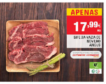 Continente Bife da Vazia de Novilho Angus promoção