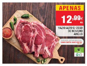 Continente Vazio Alto C/ Osso de Novilho Angus promoção