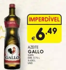 Meu Super Azeite gallo promoção