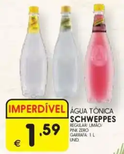 Meu Super Agua tónica schweppes promoção