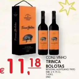 Meu Super Conj. vinho trinca bolotas promoção