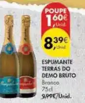 Pingo Doce Terras do demo - espumante bruto promoção