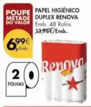 Pingo Doce Renova - papel higiénico duplex promoção