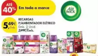 Pingo Doce Air wick - recargas p/ambientador elétrico promoção