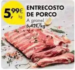 Pingo Doce A+ - entrecosto de porco promoção