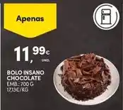 Continente Bolo insano chocolate promoção