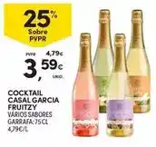 Continente Casal garcia - cocktail fruitzy promoção