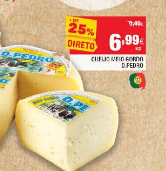 Continente Queijo Meio Gordo D. Pedro promoção