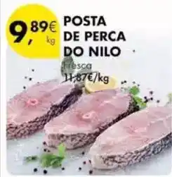 Pingo Doce Posta de perca do nilo promoção