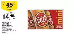 Continente Super bock - cerveja c/alcool promoção