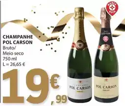 E.Leclerc Champanhe pol carson promoção