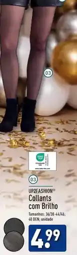 ALDI Up2fashion - collants com brilho promoção