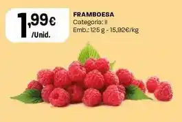 Intermarché Framboesa promoção