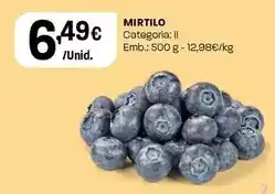 Intermarché Mirtilo promoção
