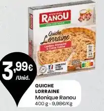 Intermarché Monique ranou - quiche lorraine promoção