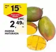 Continente Manga maturada promoção