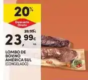 Continente Lombo de bovino america sul promoção