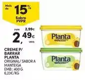 Continente Planta - creme p/barrar promoção