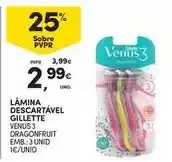 Continente Gillette - lámina descartável promoção
