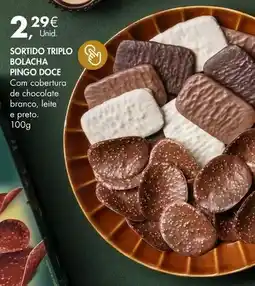 Pingo Doce Pingo doce - sortido triplo bolacha promoção