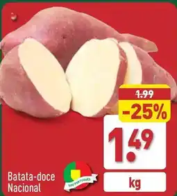 ALDI Batata-doce nacional promoção