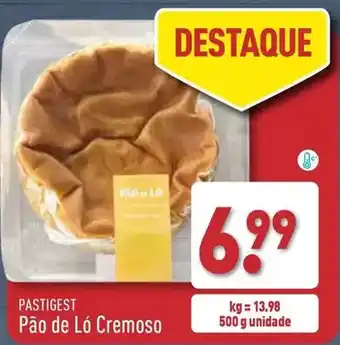 ALDI Pastigest - pao de lo cremoso promoção