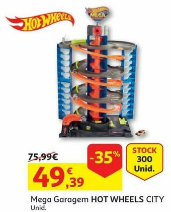 Mega garagem hot wheels:city