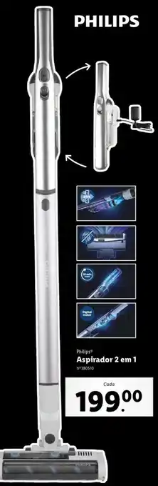 Lidl Philips Aspirador 2 em 1 promoção
