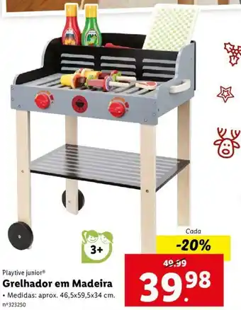 Playtive Junior Grelhador em Madeira