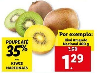 Lidl Kiwi Amarelo Nacional 400g promoção