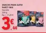 E.Leclerc Mix - snacks para gato party promoção