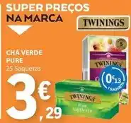 E.Leclerc Twinings - cha verde pure promoção
