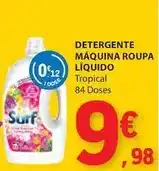 E.Leclerc Surf - detergente maquina roupa líquido promoção