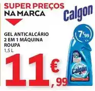 E.Leclerc Calgon - gel anticalcario 2 em 1 maquina roupa promoção