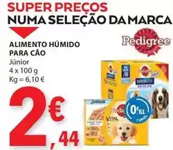 E.Leclerc Pedigree - alimento húmido para cão promoção