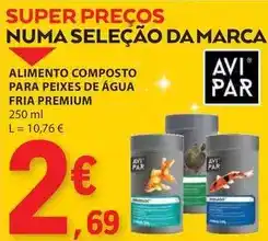 E.Leclerc Premium - alimento composto para peixes de água fria promoção